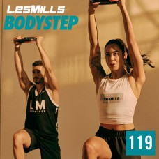 Spot sale 2020 Q1 LesMills Routines BODY STEP 119 DVD + CD + Notes